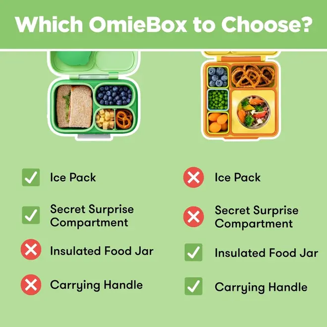 OmieBox Lite Carton Clover Green