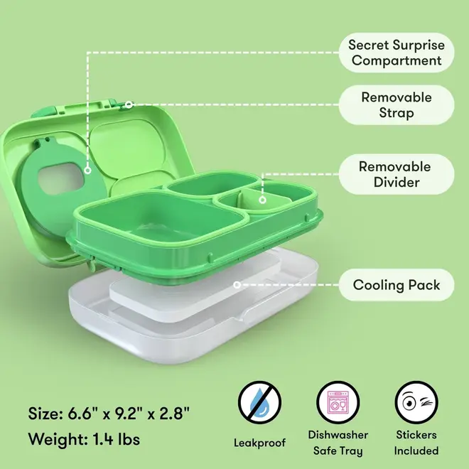 OmieBox Lite Carton Clover Green