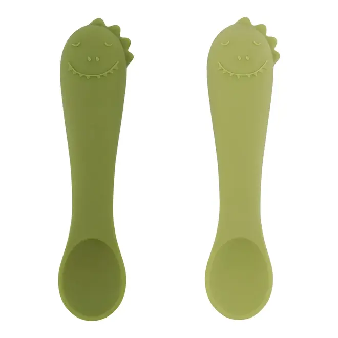 Trixie First baby spoons 2-pack - Mr. Dino