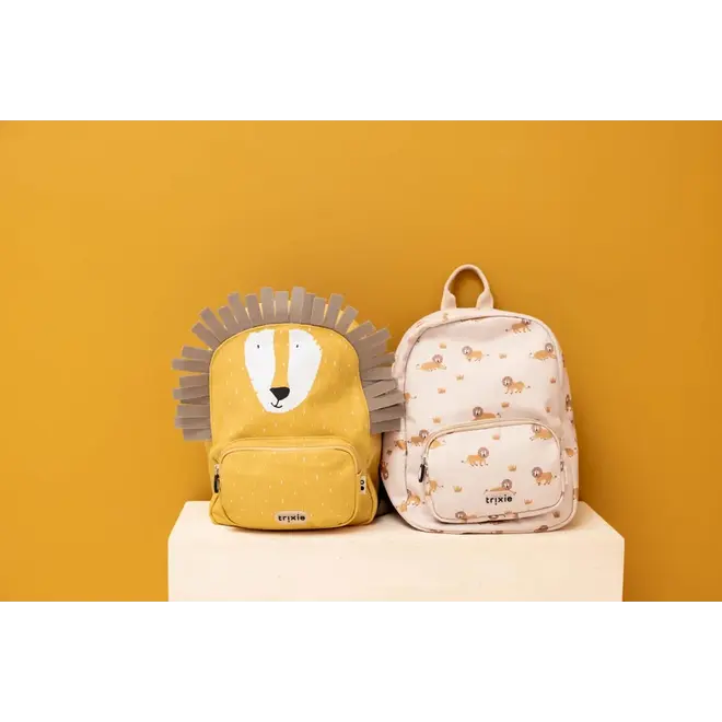 Trixie Backpack print - Lively Lion
