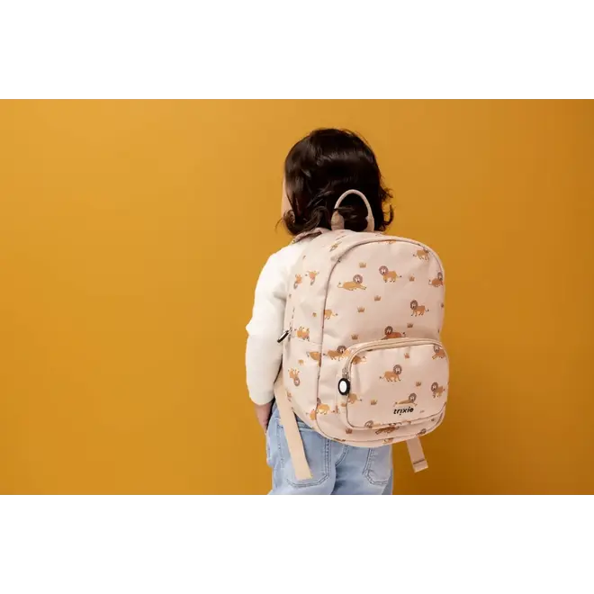 Trixie Backpack print - Lively Lion