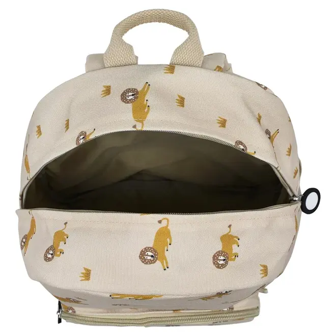 Trixie Backpack print - Lively Lion
