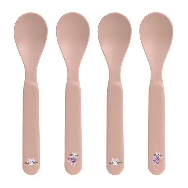 Lassig - Spoon Set PP/Cellulose Tiny Team Cat