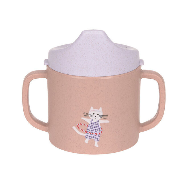 Lassig - Sippy Cup PP/Cellulose Tiny Team Cat