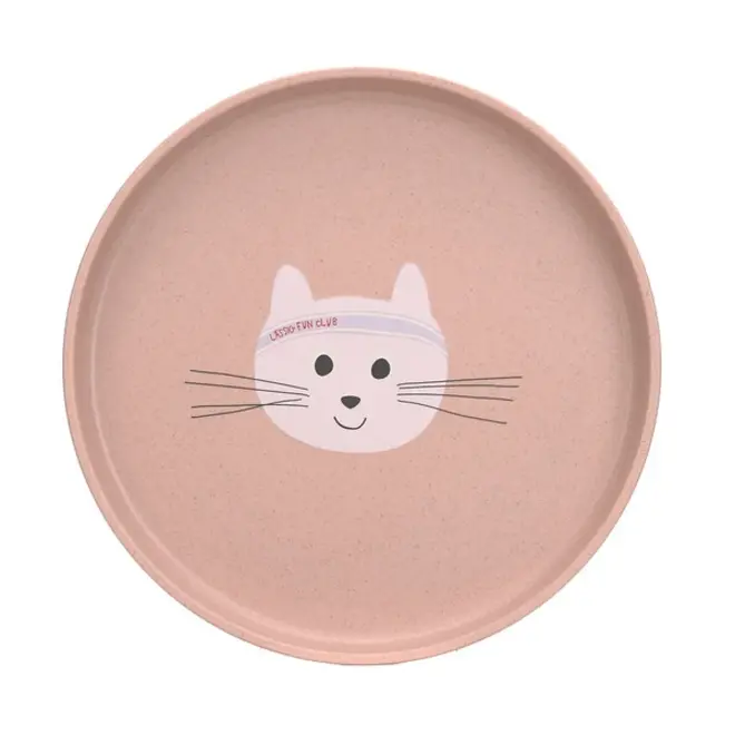 Lassig - Plate PP/Cellulose Tiny Team Cat
