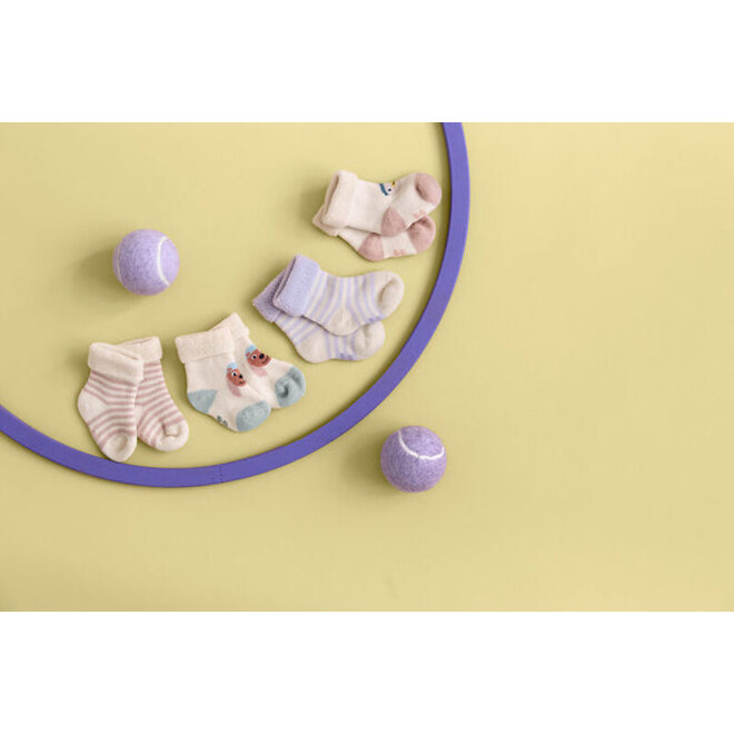 Lassig - Terry Socks GOTS 3 pcs Cat