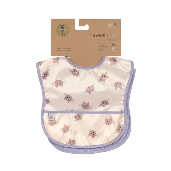 Lassig - Lightweight Bib 2 pcs Cats