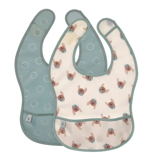 Lassig - Lightweight Bib 2 pcs Dogs