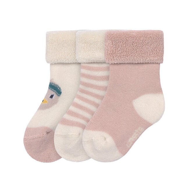 Lassig - Terry Socks GOTS 3 pcs Duck, GOTS