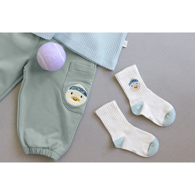 Lassig - Tennis Socks 3 pcs GOTS Duck, GOTS