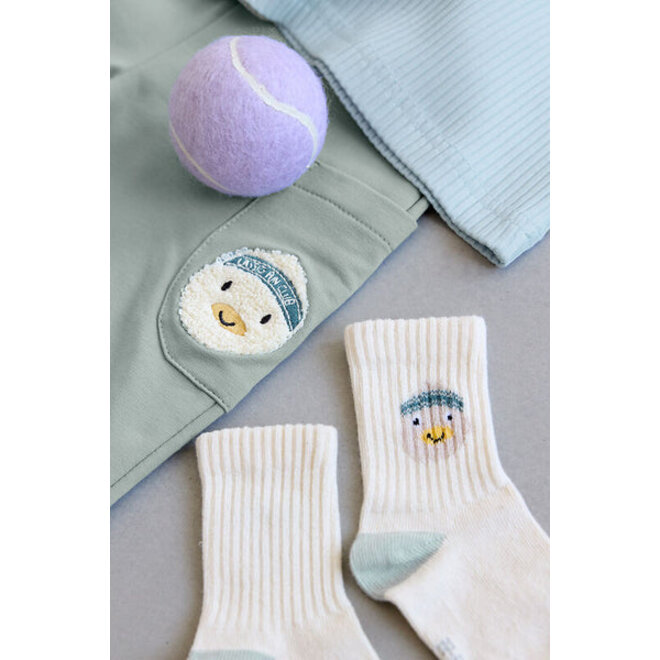 Lassig - Tennis Socks 3 pcs GOTS Duck, GOTS