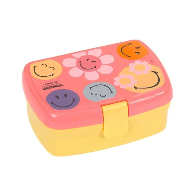 Lassig - Lunchbox SmileyWorld Dusty Rose