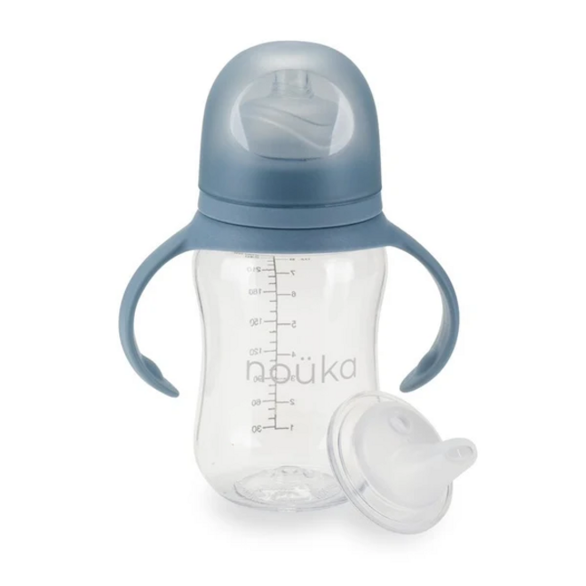 noüka Transitional Baby Bottle/Sippy Cup - Wave