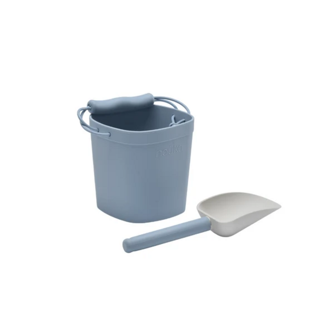 noüka Silicone Bucket & Shovel - Lily Blue 