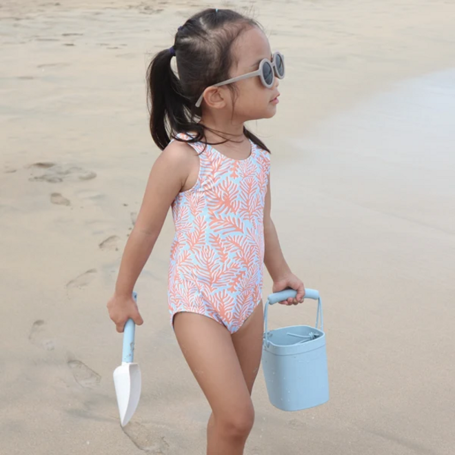 noüka Silicone Bucket & Shovel - Lily Blue 