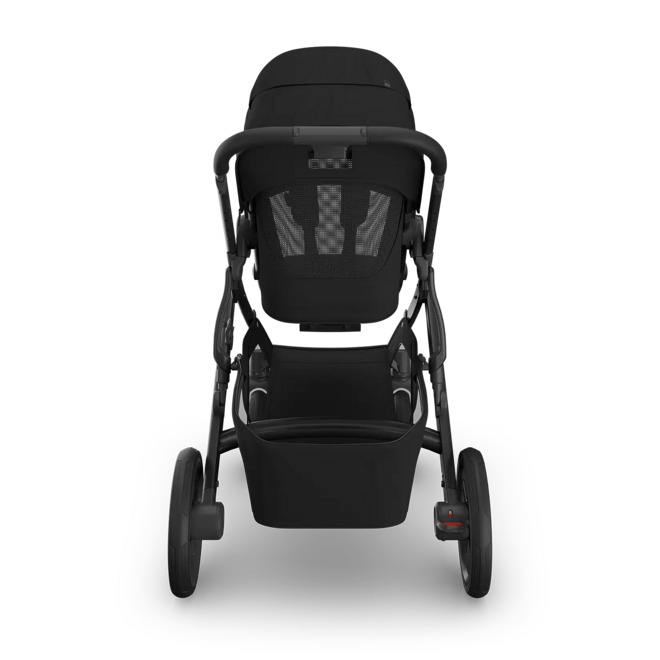 Vista V3 Stroller - James - Black - Carbon Frame - Black Leather