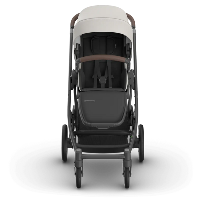 Cruz V3 Stroller - Savannah - Pearl Gray Jacquard - Carbon - Chestnut