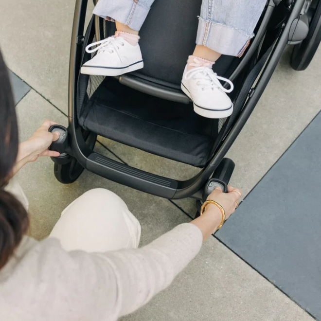 Vista V3 Stroller -Savannah- Pearl Gray Jacquard