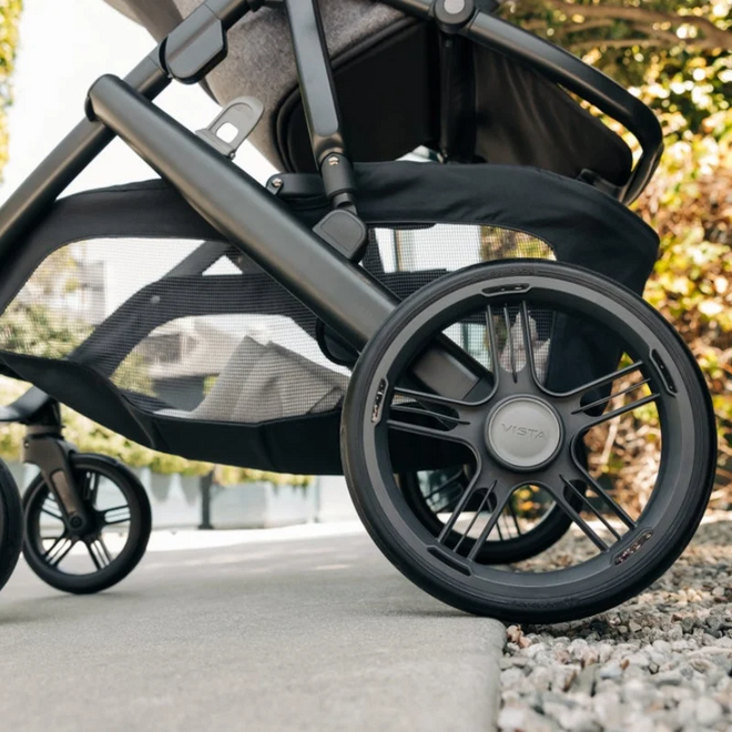 Vista V3 Stroller -Savannah- Pearl Gray Jacquard