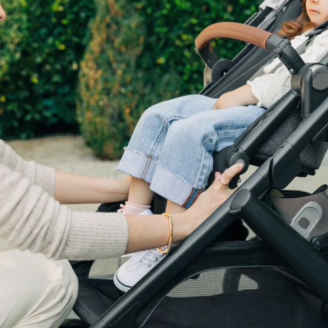 Vista V3 Stroller -Savannah- Pearl Gray Jacquard