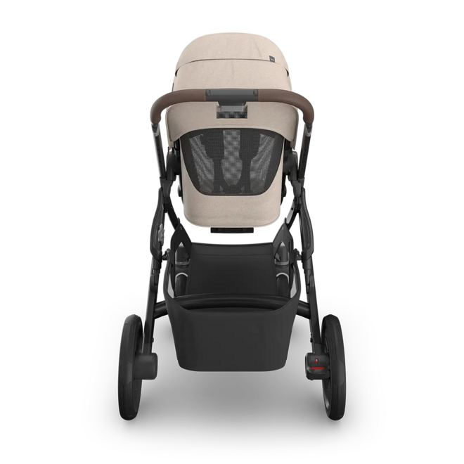 Vista V3 Stroller - Ada - Sandstone Mélange - Carbon Frame Chestnut Leather