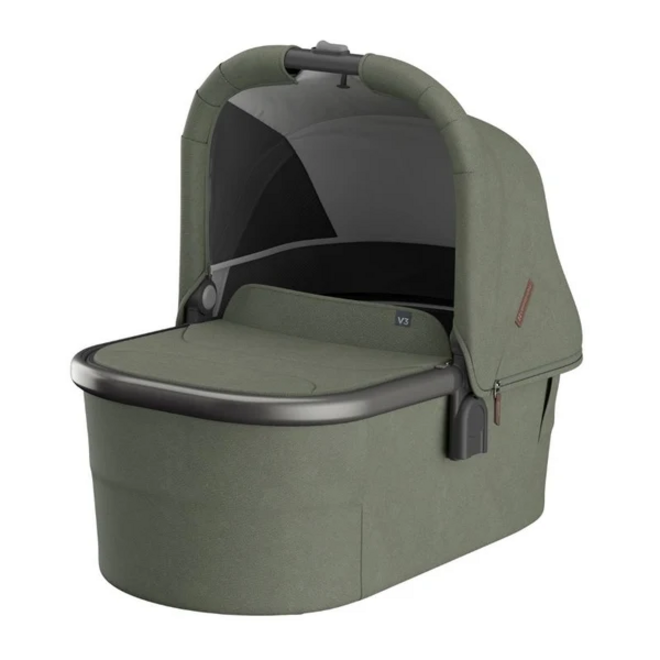 Bassinet V3 - Evelyn - Meadow Green -Graphite Frame