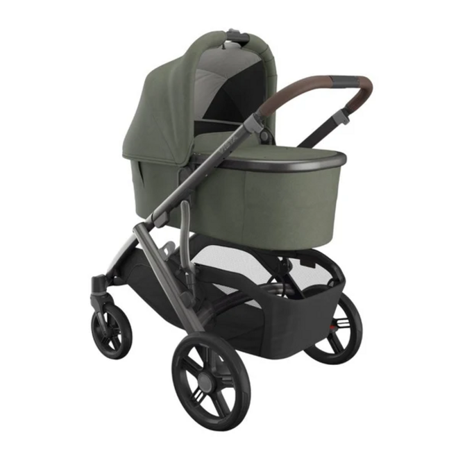 Bassinet V3 - Evelyn - Meadow Green -Graphite Frame