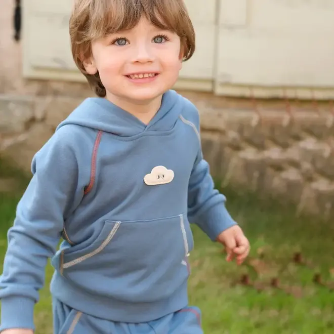 Hooded Sweater French Terry Oceanview