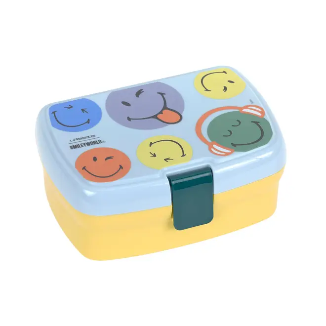 Lassig - Lunchbox SmileyWorld blue