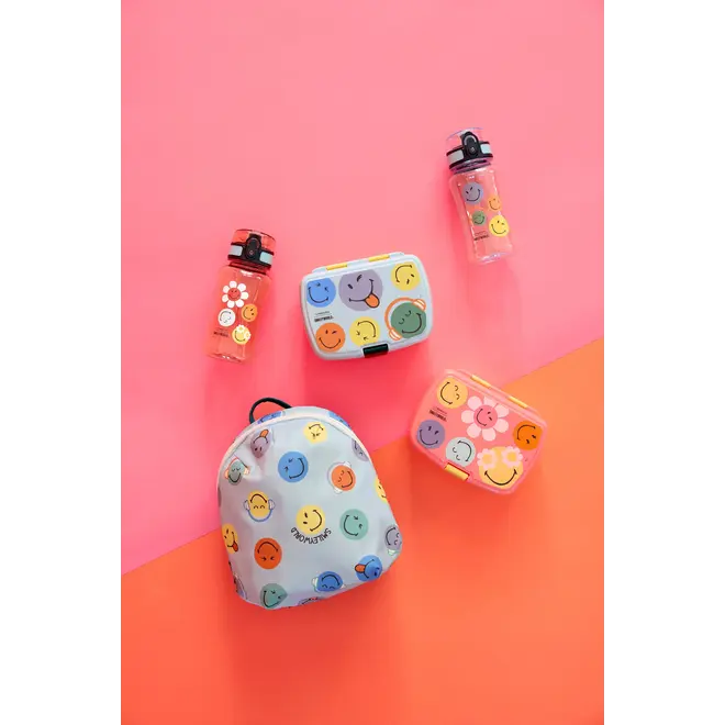 Lassig - Tiny Backpack SmileyWorld blue