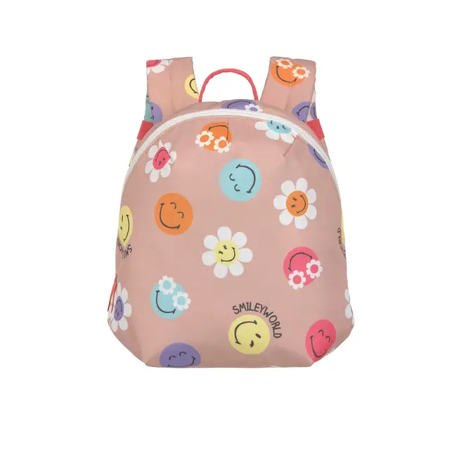 Lassig - Tiny Backpack SmileyWorld dusty rose