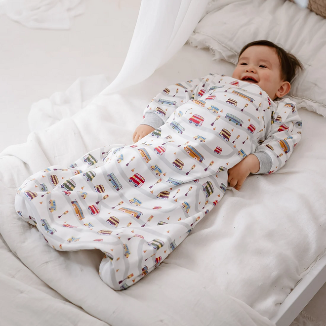 1.0 TOG Removable Sleeve Sleep Bag Wheels On The Bus