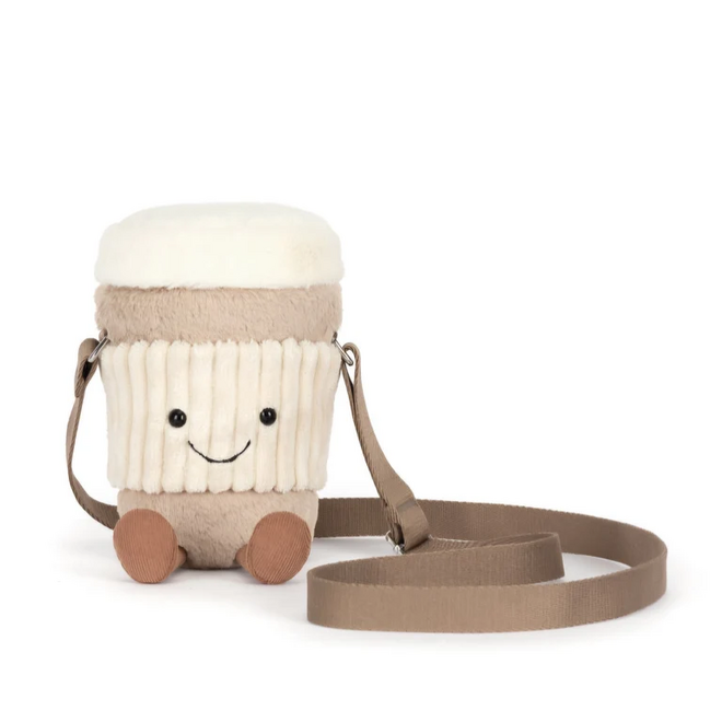 Amuseables Perkle Coffee Shoulder Bag