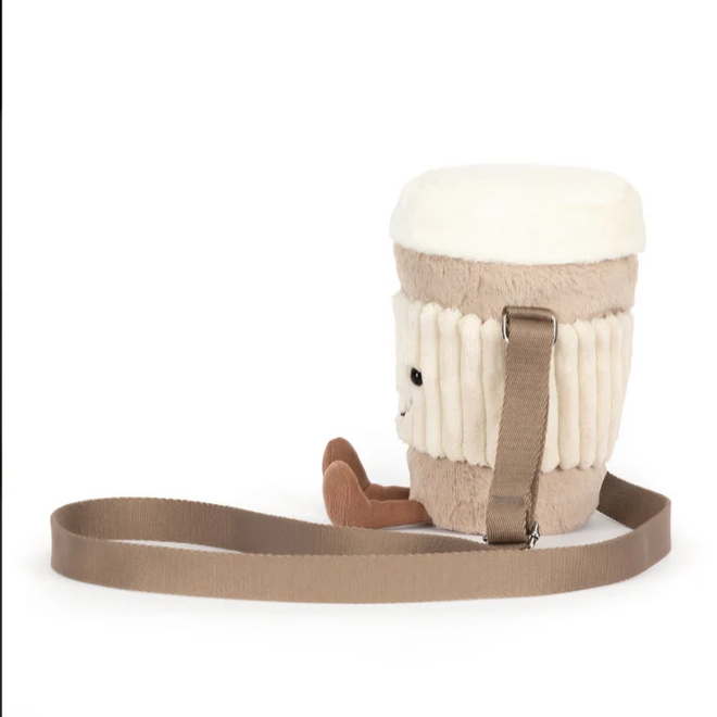 Amuseables Perkle Coffee Shoulder Bag