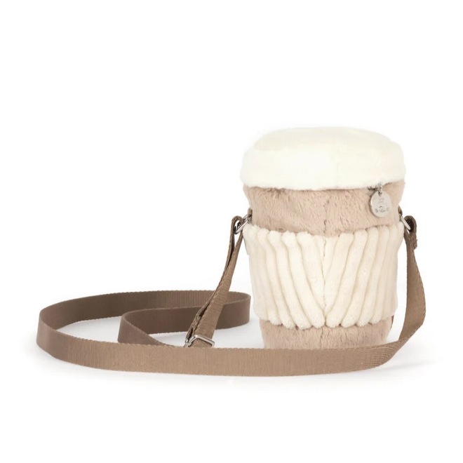 Amuseables Perkle Coffee Shoulder Bag