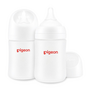 Pigeon - Silicone Glass Bottle 5oz with SS Nipple 0M+ - 2pk
