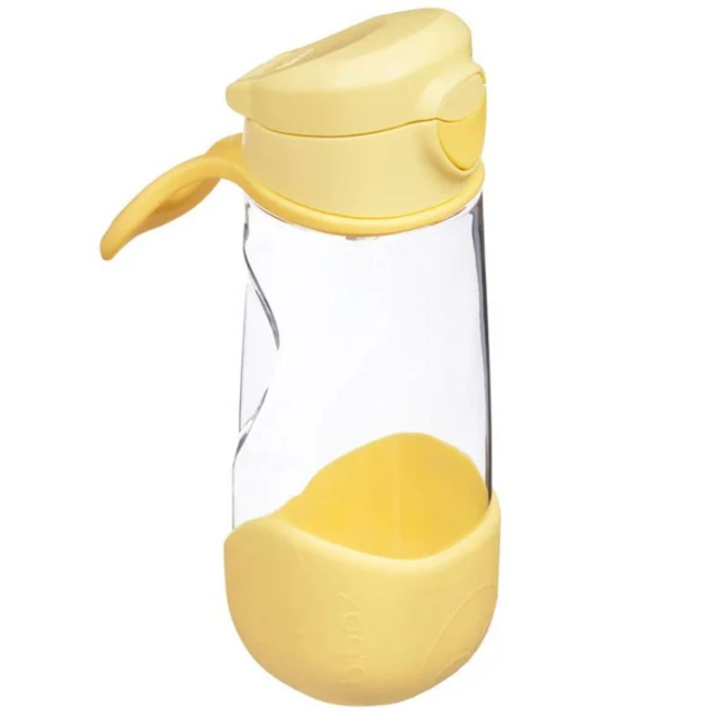 b.box - Tritan Sport Spout Bottle - 450ml - Lemon Twist