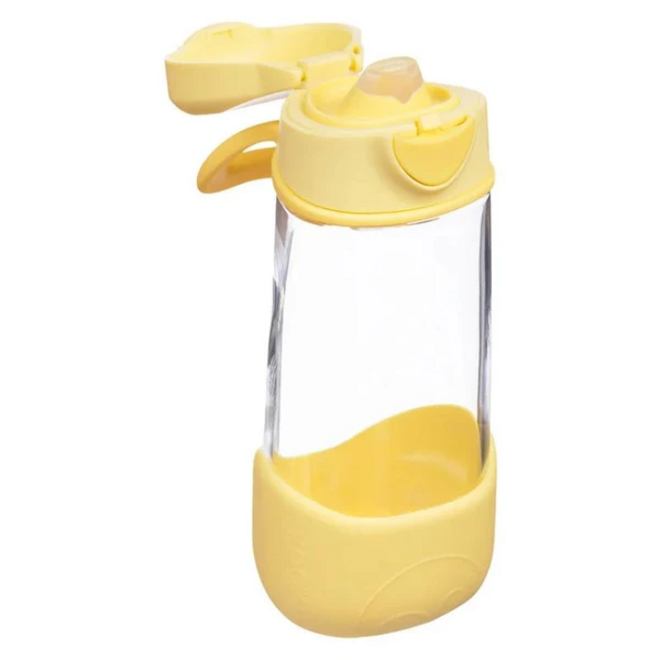 b.box - Tritan Sport Spout Bottle - 450ml - Lemon Twist