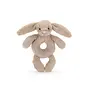 Bashful Beidge Bunny Ring Rattle
