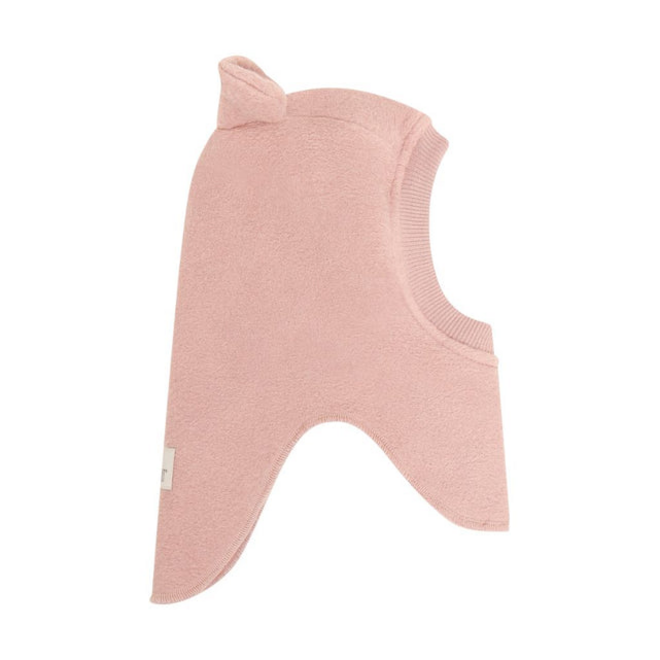BALACLAVA EARS WOOL Deauville Mauve