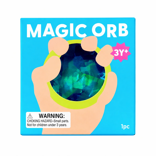 MAGIC ORB SQUISH BALL-BLUE