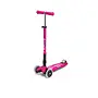 Micro Maxi Foldable LED Scooter Pink