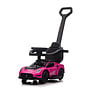 Lamborghini SIAN Push Pedal Ride On Car Baby Walker with Music and Lights, Licensed Pink