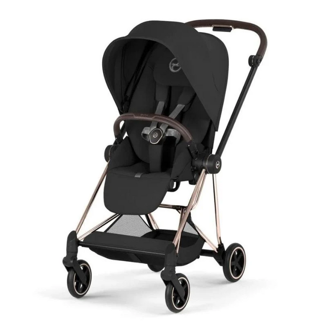 Mios Rose Gold Frame - Sepia Black Seat