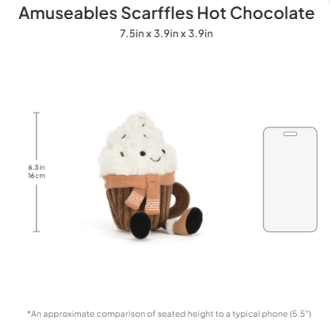 Amuseables Scarffles Hot Chocolate