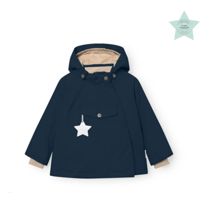 MATWANG fleece lined winter jacket Outer space