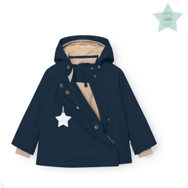 MATWANG fleece lined winter jacket Outer space