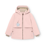 MATALGEANA fleece lined winter jacket. GRS Adobe rose