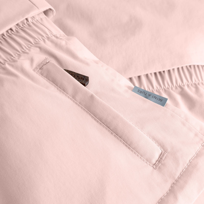 MATALGEANA fleece lined winter jacket. GRS Adobe rose