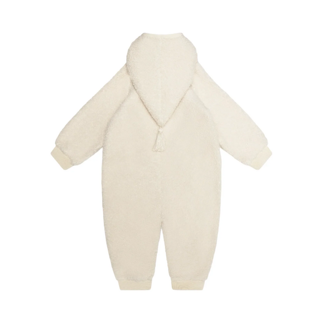MATADEL teddyfleece jumpsuit Angora cream